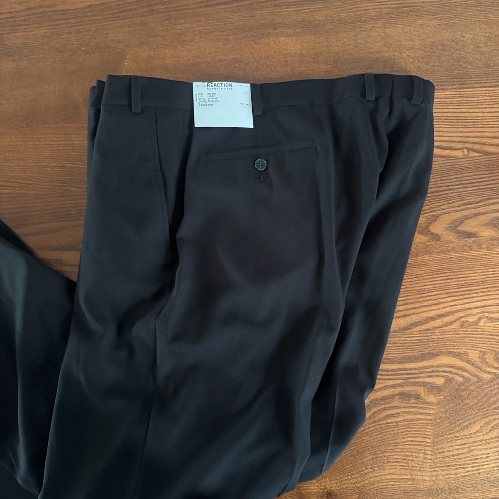 Kenneth Cole Reaction Black Men’s Dress Pants - Brand New